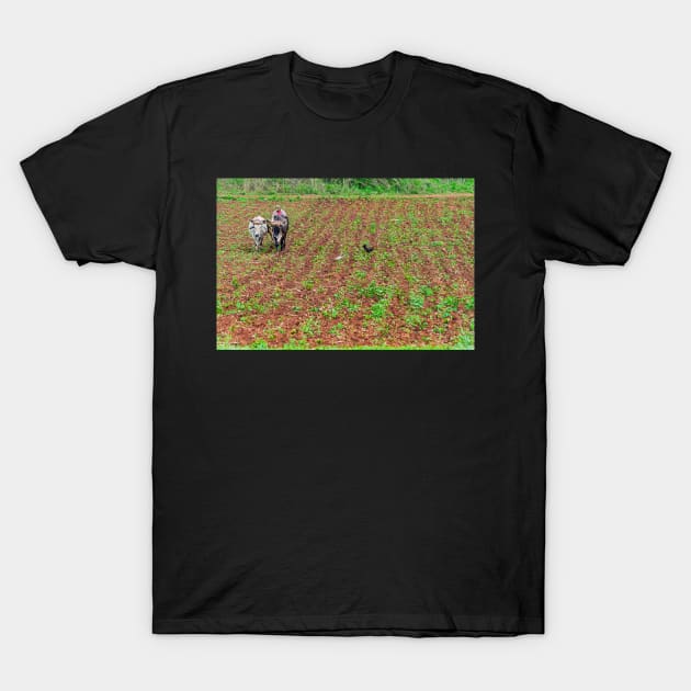 Farmer. T-Shirt by bulljup